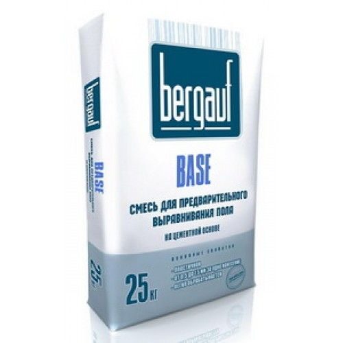 Bergauf Base -  Ровнитель для пола на цементной основе 25 кг.